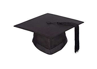 University academic mortarboard (Bachelor) - Graduation cap ...