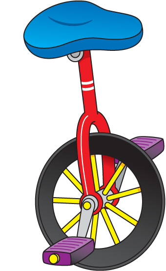 Unicycle Clipart