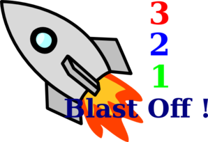 Blast Off Clipart