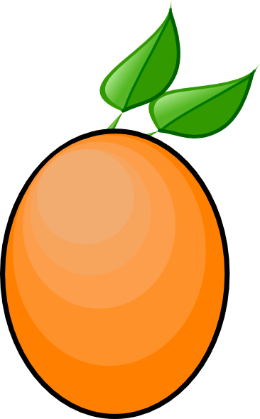 Outline Images Of Mango, Orange - ClipArt Best