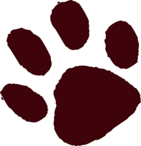 Brown Dog Paw Print - ClipArt Best