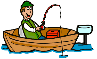 Man Fishing Clipart