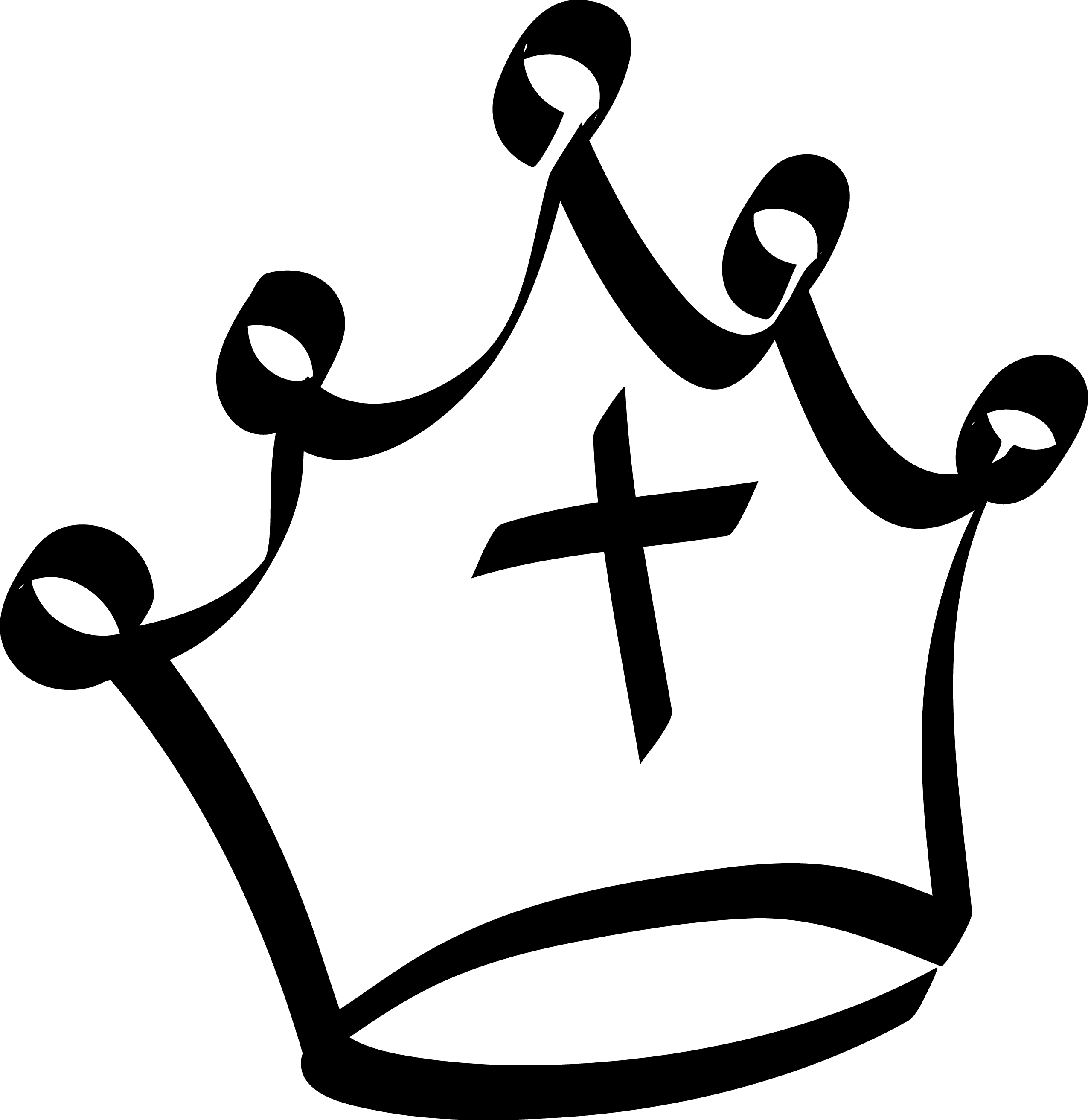 Simple Crown Drawing