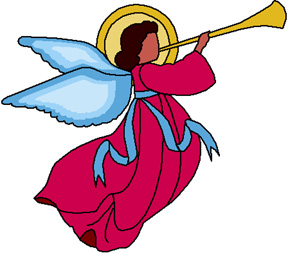Angel Clipart Free Black And White - Free Clipart ...