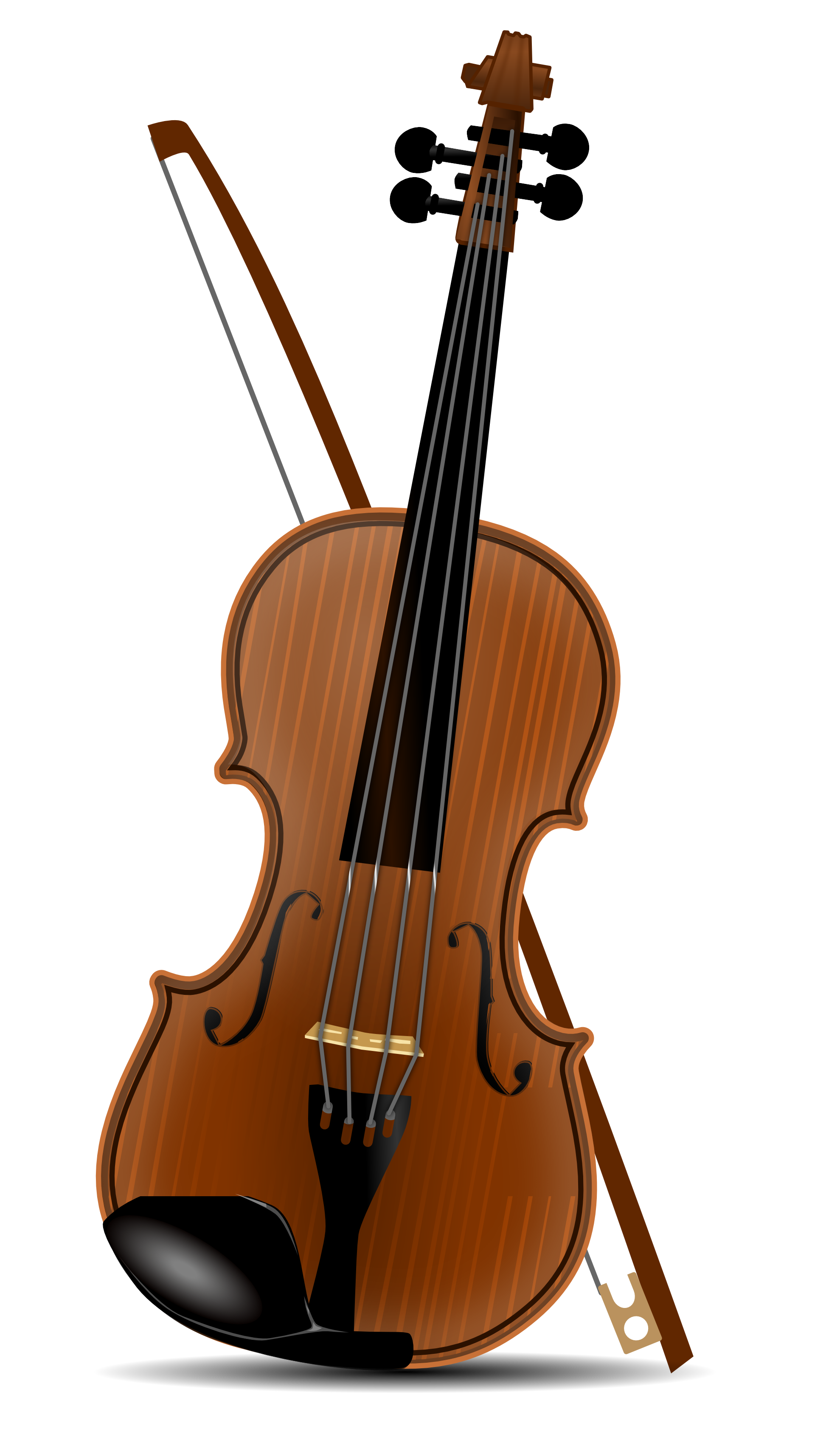 Violin Clipart Black And White - Free Clipart Images