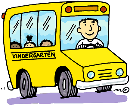 kindergarten bus (in color) - Clip Art Gallery