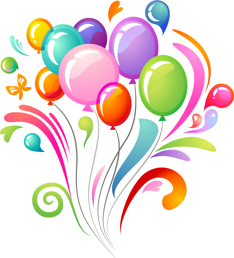 Welcome Balloons Clipart