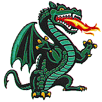 Free Dragon Print Clipart