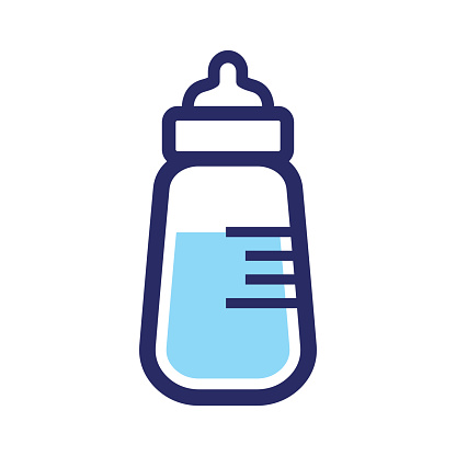 Baby Bottle Clip Art, Vector Images & Illustrations