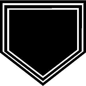 Home plate clip art