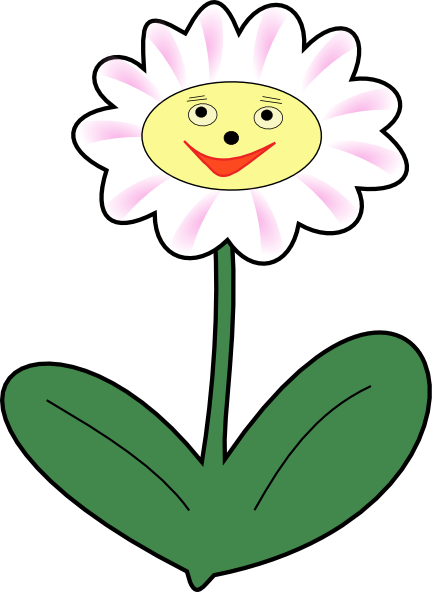 Smiley Face Daisies - ClipArt Best