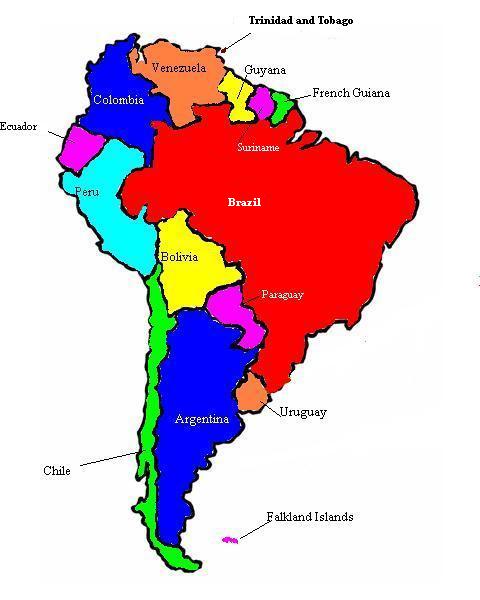 South America - Other Maps