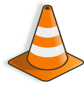 Construction Cone clip art - vector clip art online, royalty free ...