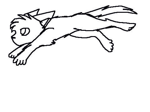 Running Cat Drawing Related Keywords & Suggestions - Running Cat ...