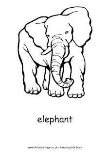 Elephant Printables