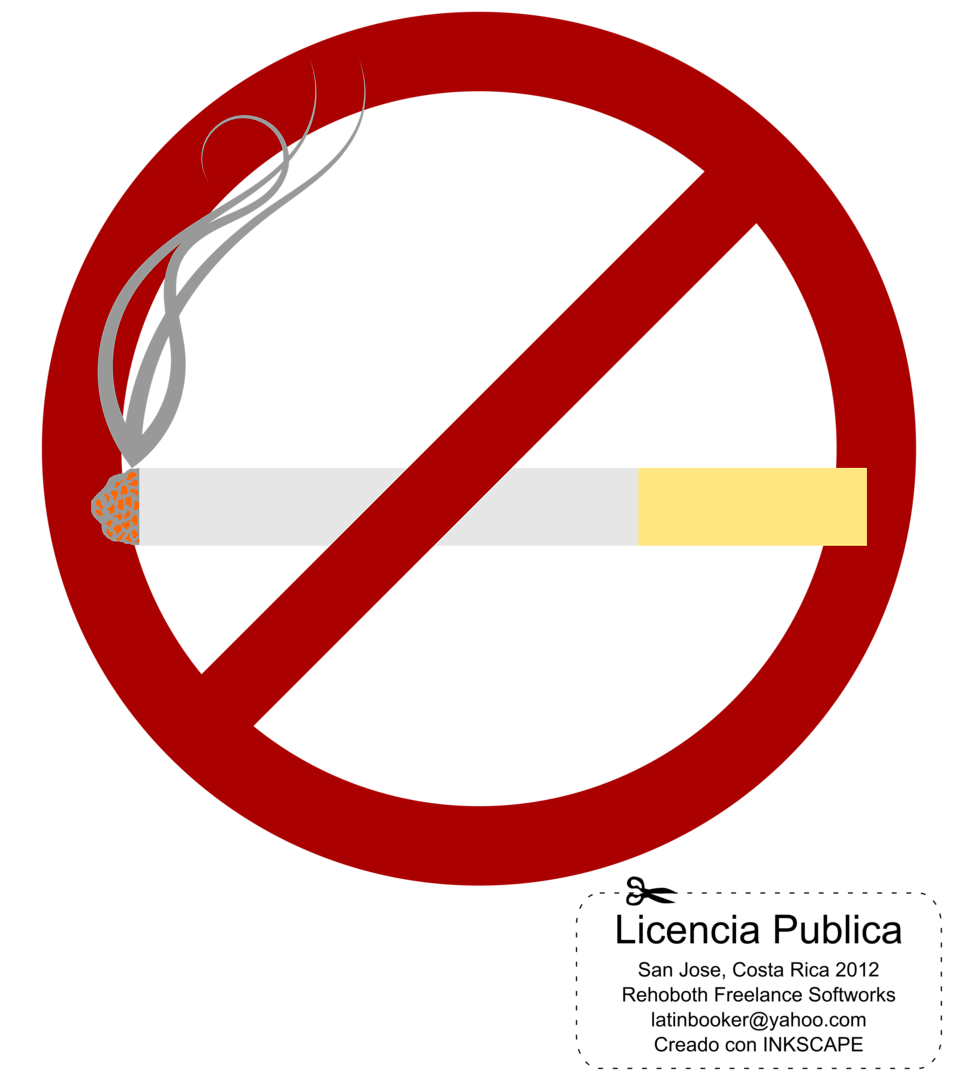 No Smoking | Free Stock Photo | Illustration of a no smoking ...