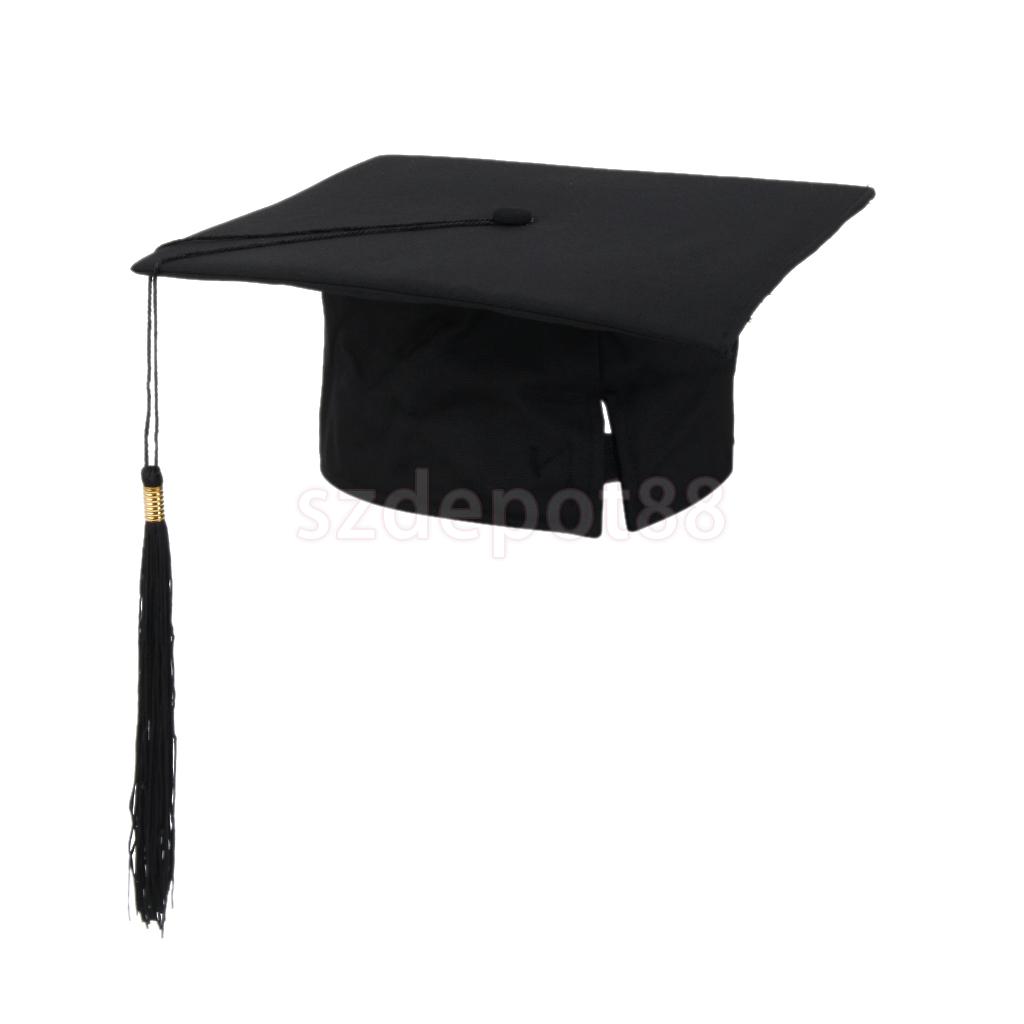 Aliexpress.com : Buy Black Mortar Board Adults Graduation Hat Cap ...