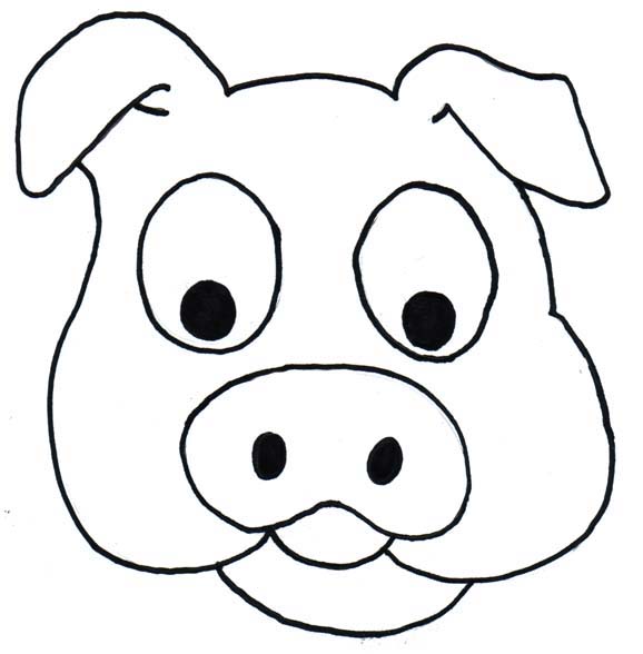 Pig Faces - ClipArt Best