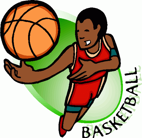 Green basketball clip art free