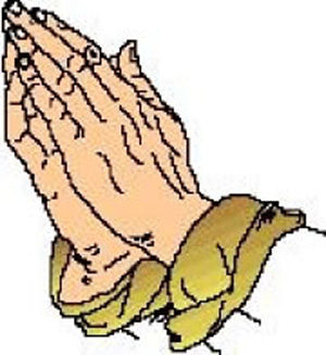 Free clip art praying hands