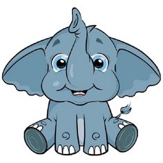 Baby elephant png clipart