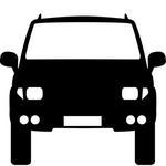 Car Silhouette Front Vector - ClipArt Best