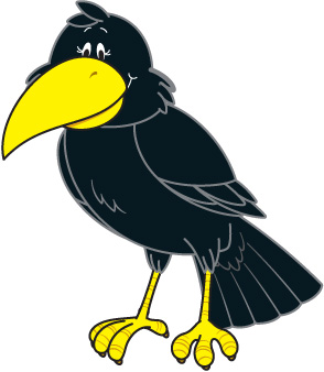 Crow clipart