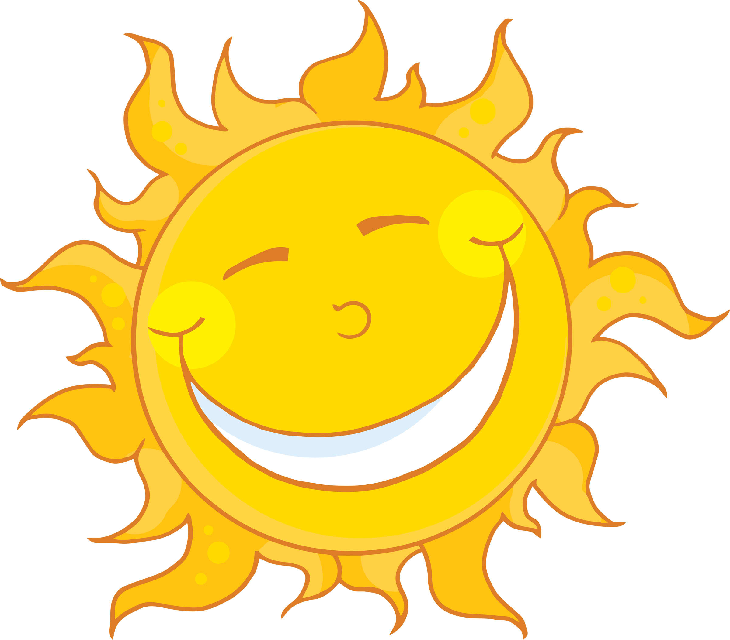 Sun clipart tattoo idea sunshine makes me smile 2 image #9566