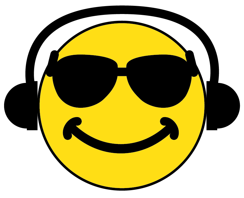 Clipart smiley face with sunglasses