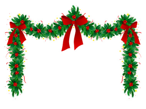Ist Christmas Garland | Free Images - vector clip art ...
