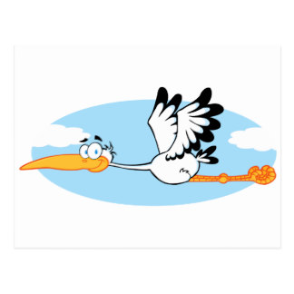 Cartoon Stork Gifts on Zazzle