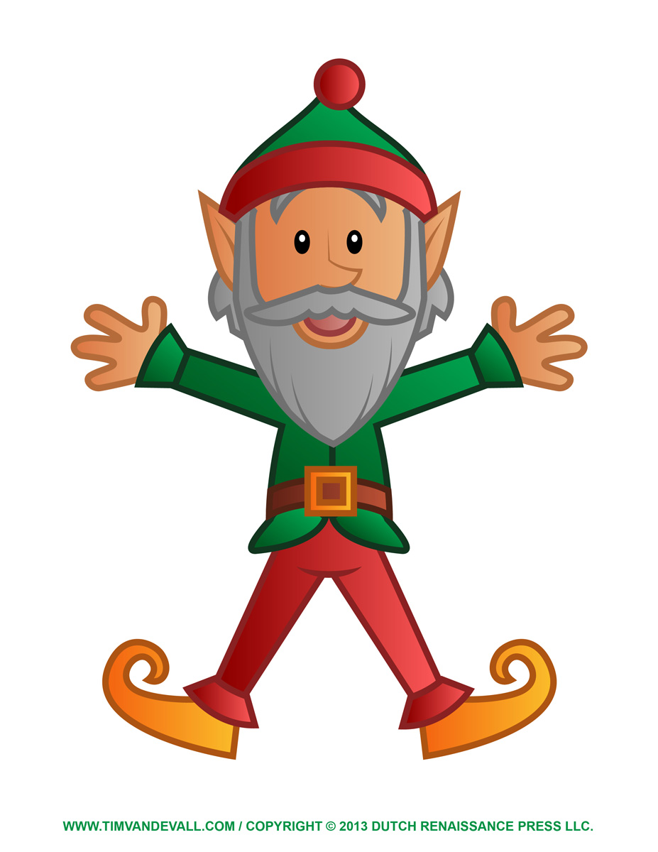 Christmas Elf Clipart