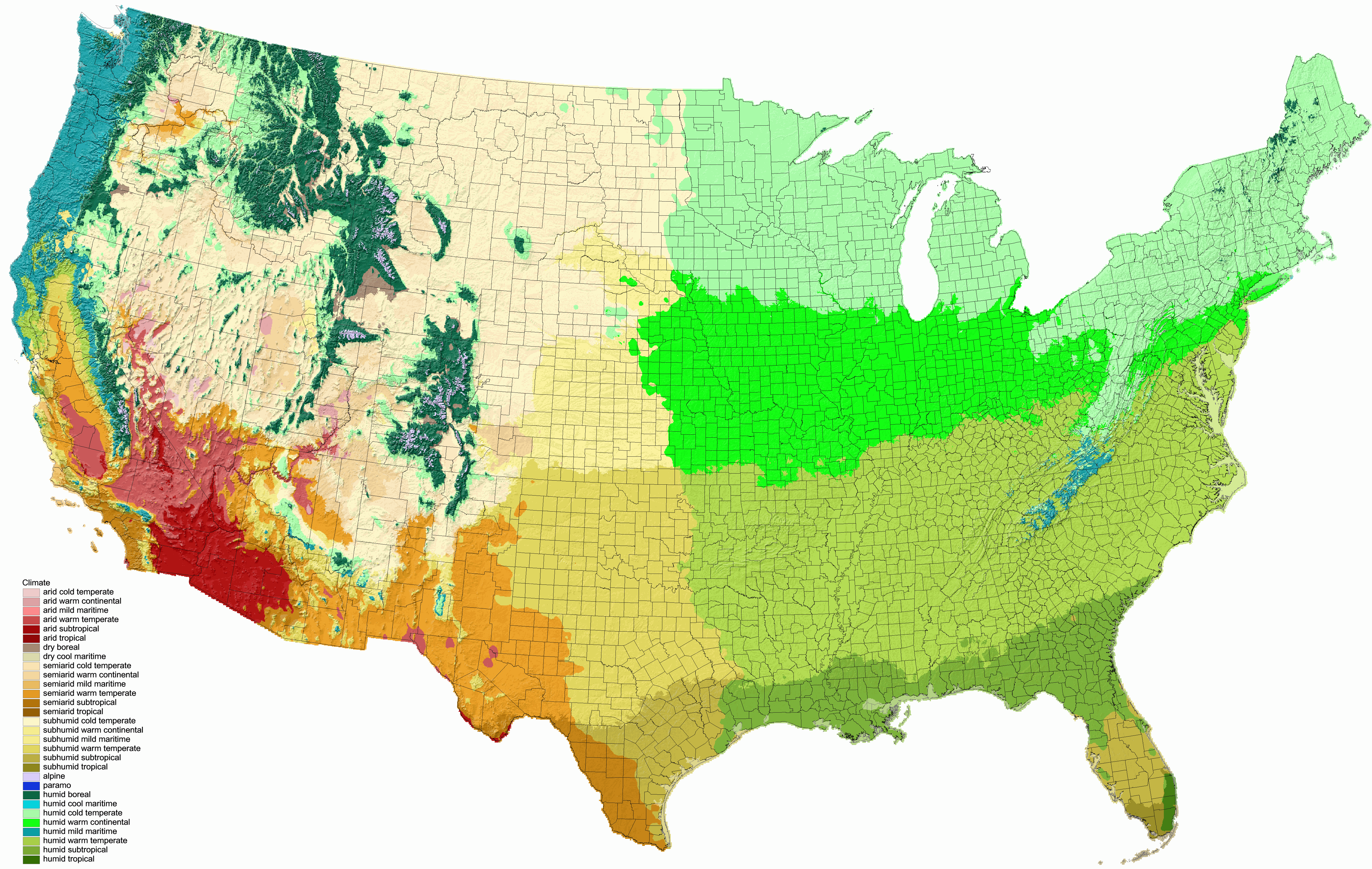 With all this talk of the Humid Subtropical Zone in the U.S. ...