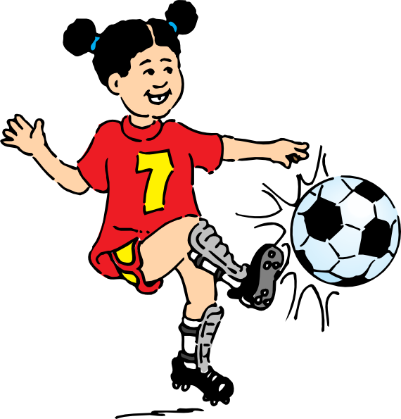 Play football clipart