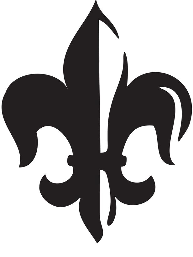 Printable Fleur De Lis Stencil | Free Download Clip Art | Free ...