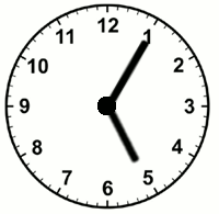 Telling Time to Five Minutes