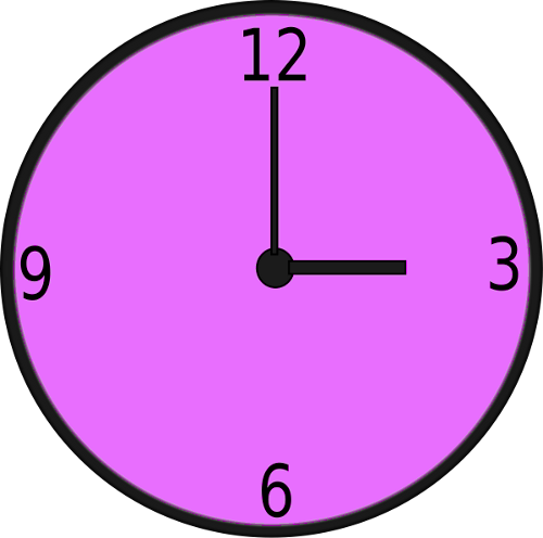 Colorful Clock Clipart - Free Clipart Images