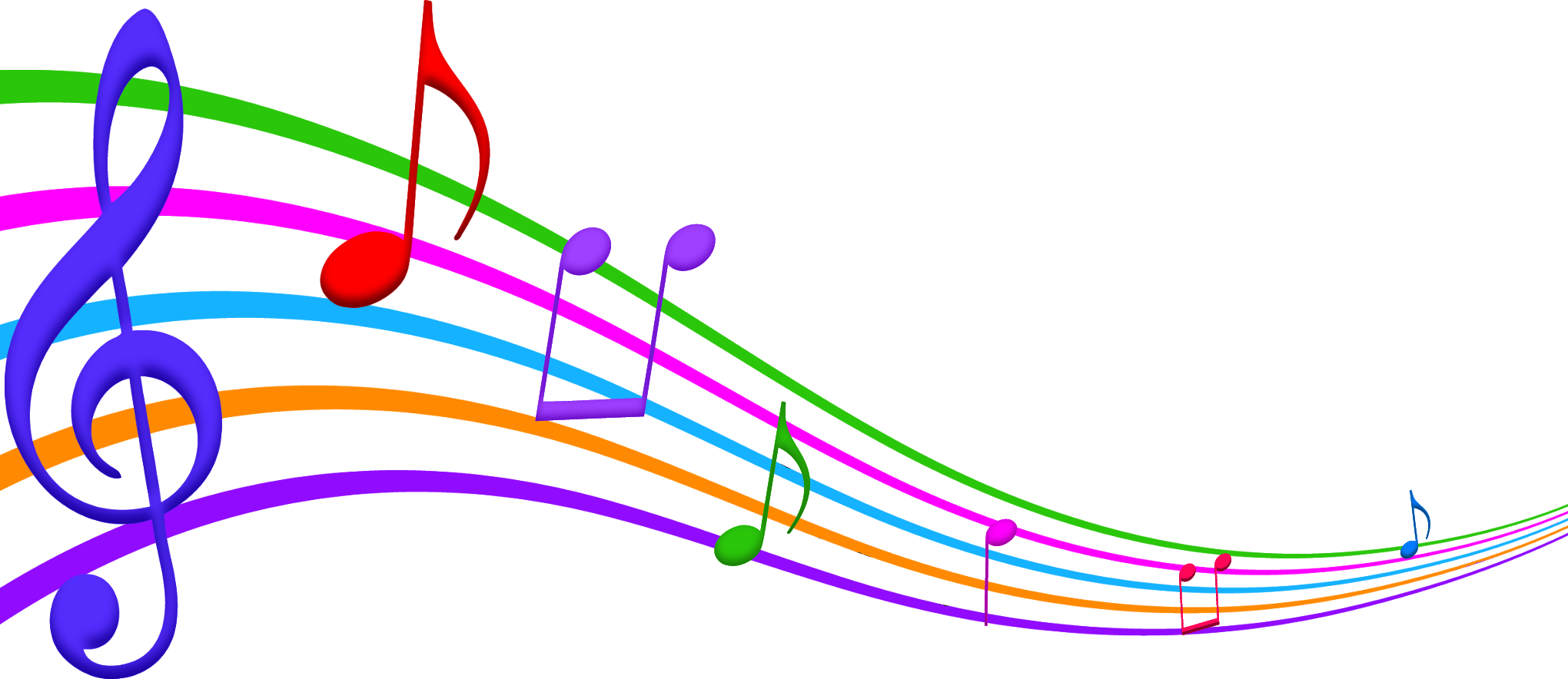 Music notes clipart png