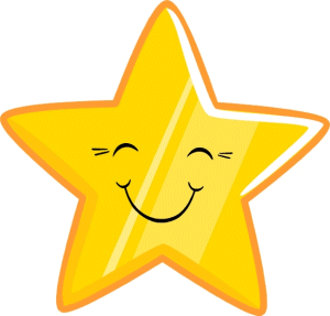 Happy stars clipart