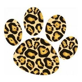Leopard Paw Prints Clipart - Free to use Clip Art Resource