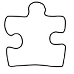 Puzzle Pieces Coloring Page Clipart - Free to use Clip Art Resource