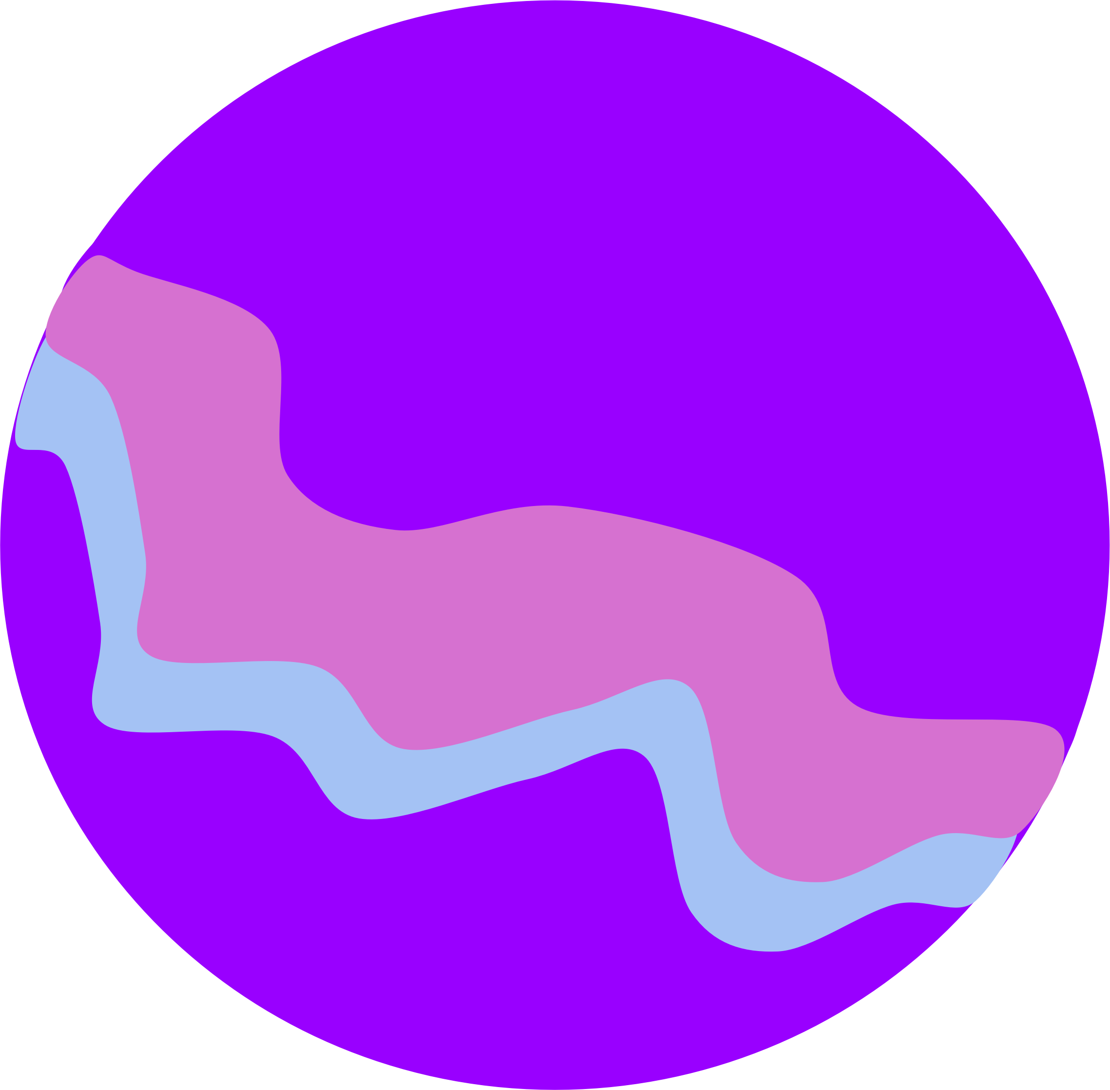 Clipart - Purple Planet