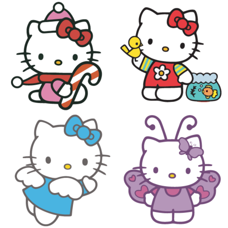 Hello Kitty Clip Art, Vector Hello Kitty - 95 Graphics - Clipart.me