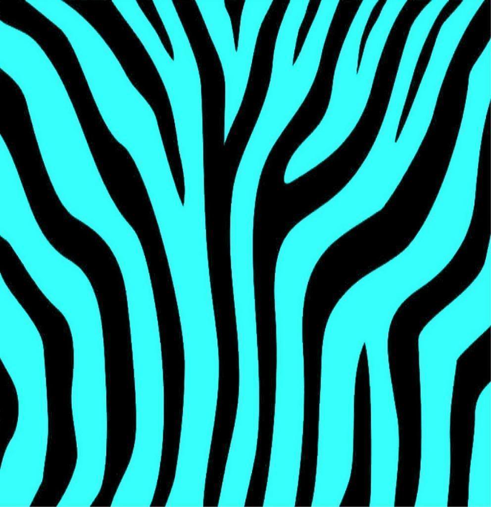 Blue Zebra Wallpaper