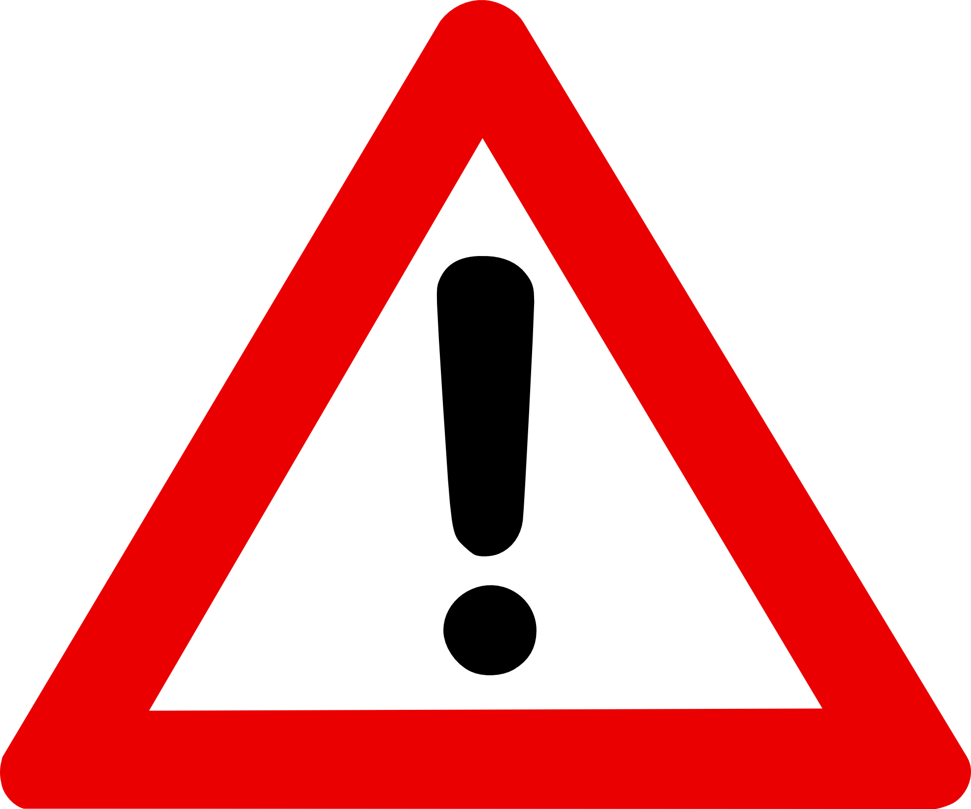 11 Red Warning Sign Free Cliparts That You Can Download To You ...