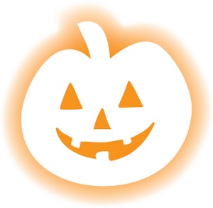 Jack O Lantern Clipart Image - Jack O Lantern with a big toothy smile