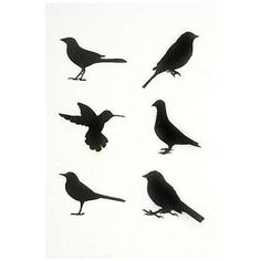 Bird stencil | 100 stencil patterns