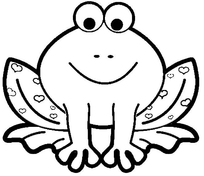 Frog Coloring:Child Coloring and Children Wallpapers