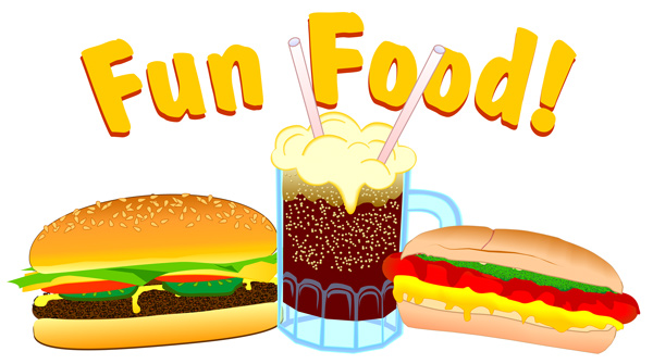 Fun Food: Hamburgers, Hotdogs, Root Beer - Free Art for Christians