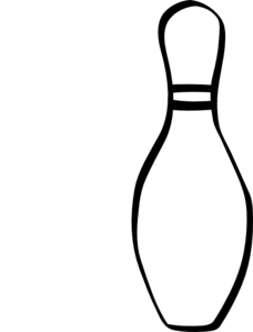 Bowling Pin Drawing - ClipArt Best